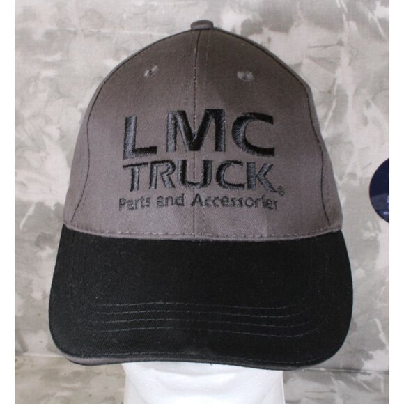 LMC Truck Parts Accessories Hat Cap Gray Adult Used Strapback - Picture 1 of 7